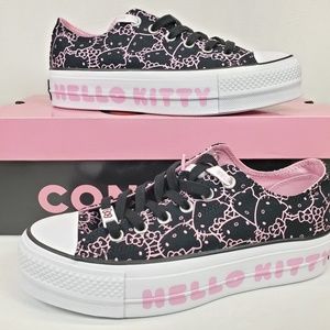 Converse Hello Kitty Chuck Taylor Platforms